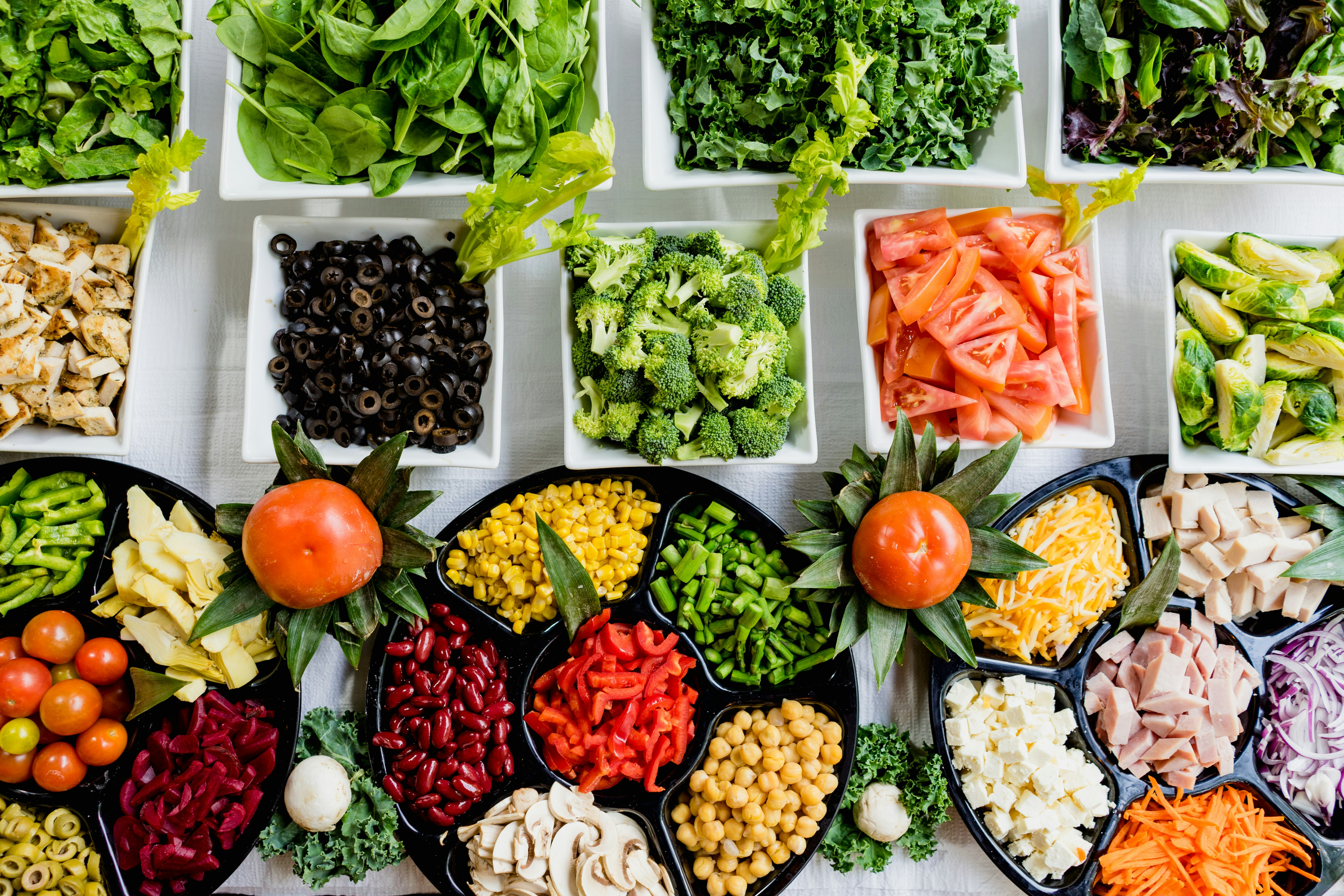 Mindful eating vegetables